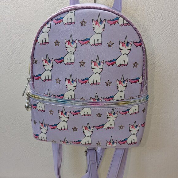 Purple unicorn backpack. Adorable and clean. EUC! - Picture 1 of 6